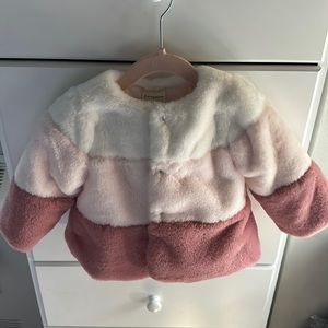 First Impressions Fur Coat 12 Months